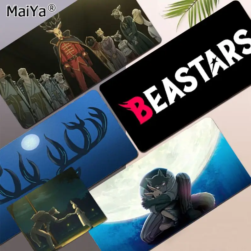 

BEASTARS 2021 новый большой игровой коврик для мыши L XL XXL геймерский коврик для мыши для большой кромки с блокировкой скорости версия игровой ковр...