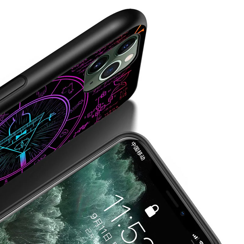 

Cute Cartoon Pig For Apple iPhone 12 11 XS Pro Max Mini XR X 8 7 6 Plus 5 5S SE Black Phone Case