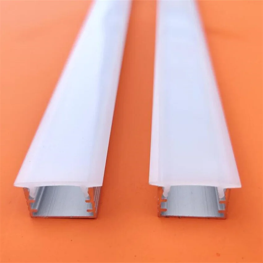 Free Shipping Hot Selling Recessed Aluminum Profile For Led Strips Light 2M/PCS   60M/LOT