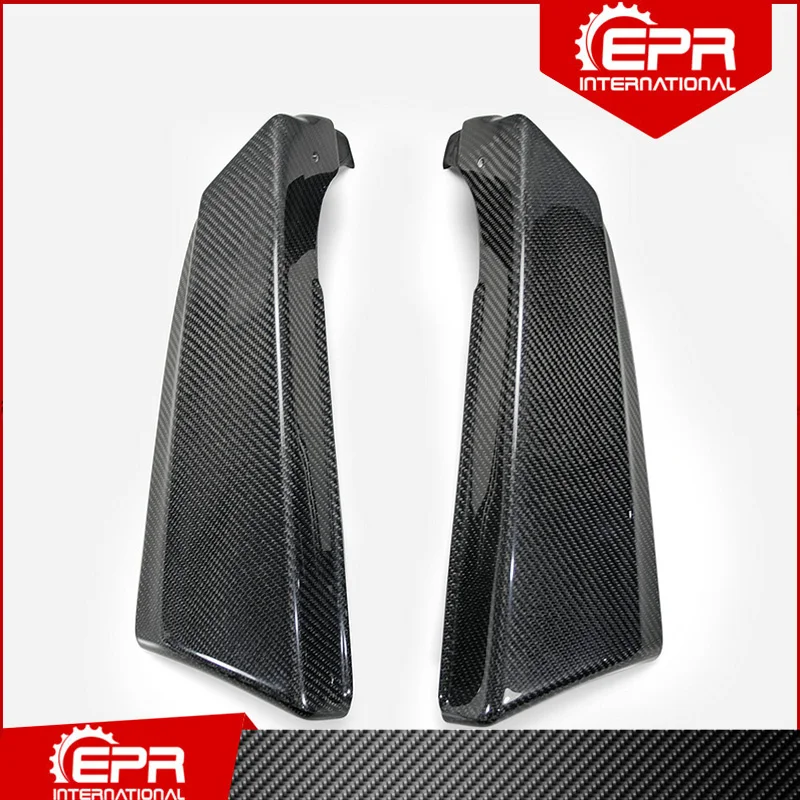 Глянцевый карбоновый удлинитель для заднего бампера FK7 Mugen Style из углеродного