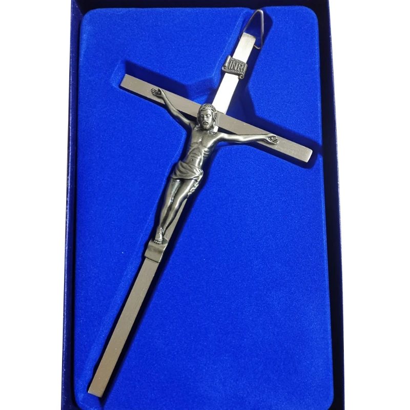 

2022 New Catholic Cross Crucifix Saint Wall Cross Jesus Christ Church Religious Prayer