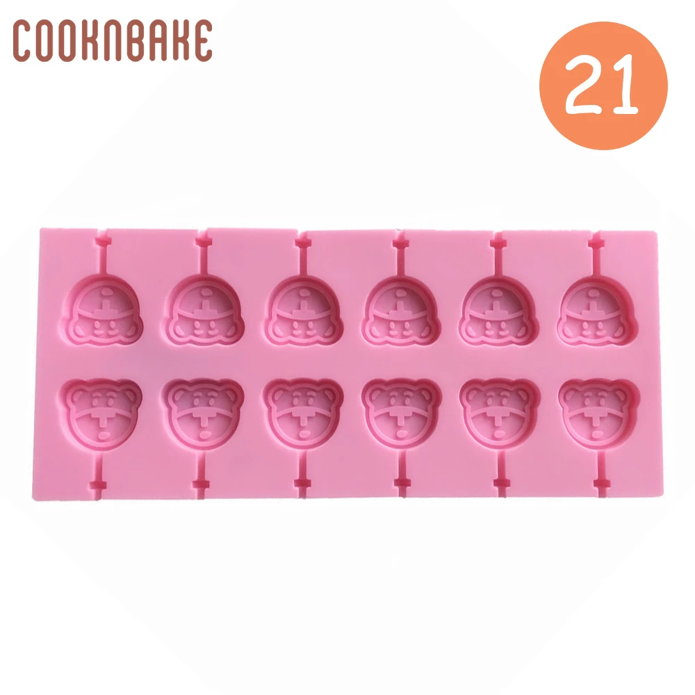 COOKNBAKE силиконовая форма для конфет, леденцов, шоколада, сахара, форма для леденцов, тортов, декоративная форма, круглая форма для печенья, кондитерских изделий, инструмент для выпечки - Цвет: CDY-295