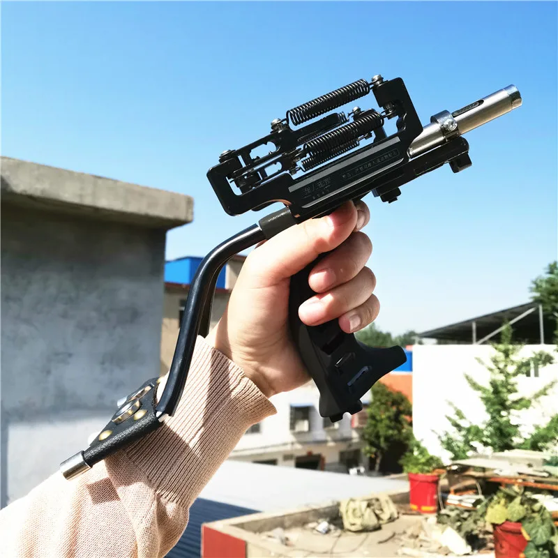 Профессиональная катапульта полный комплект Рогатка для рыбалки Мощная