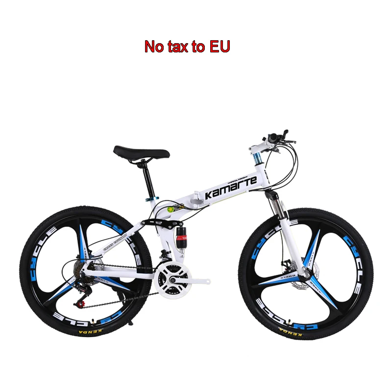 Verkauf 24 Geschwindigkeit Mountainbike 24/26 Inch Klapp Fahrrad Messer Rad Disc Bremse Bikes Männlichen Weibliche Erwachsene Outdoor Reisen Berg Fahrrad