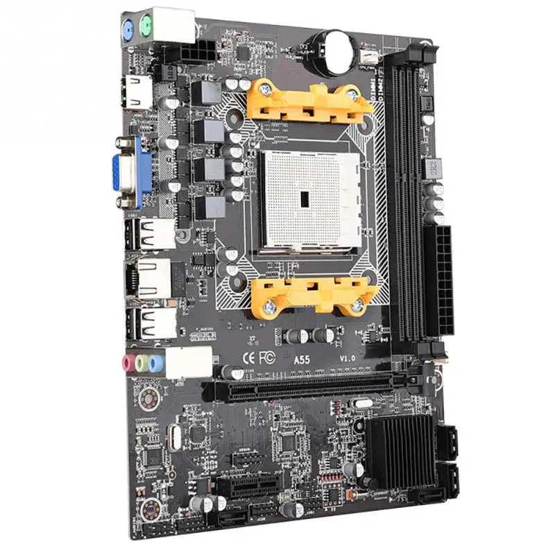 Лидер продаж компьютерные компоненты для материнских плат SATA II USB интерфейс DDR3 MicroATX AMD A55 cpu 16GB