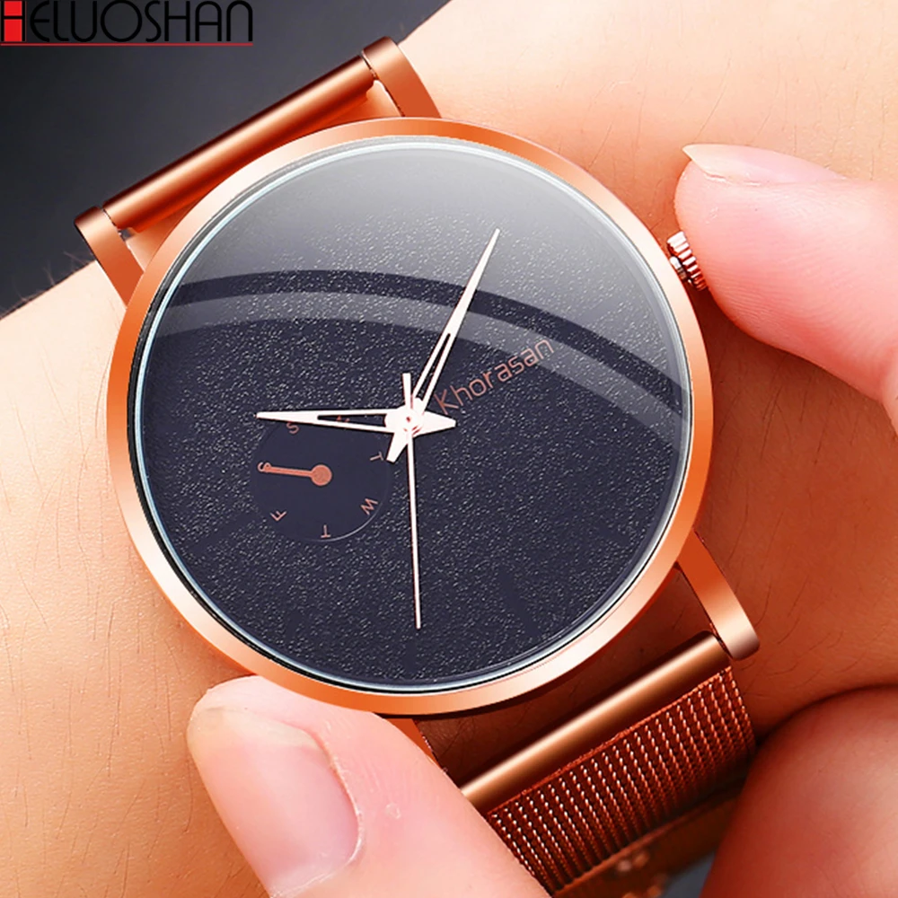 Часы наручные мужские кварцевые модные брендовые Роскошные деловые