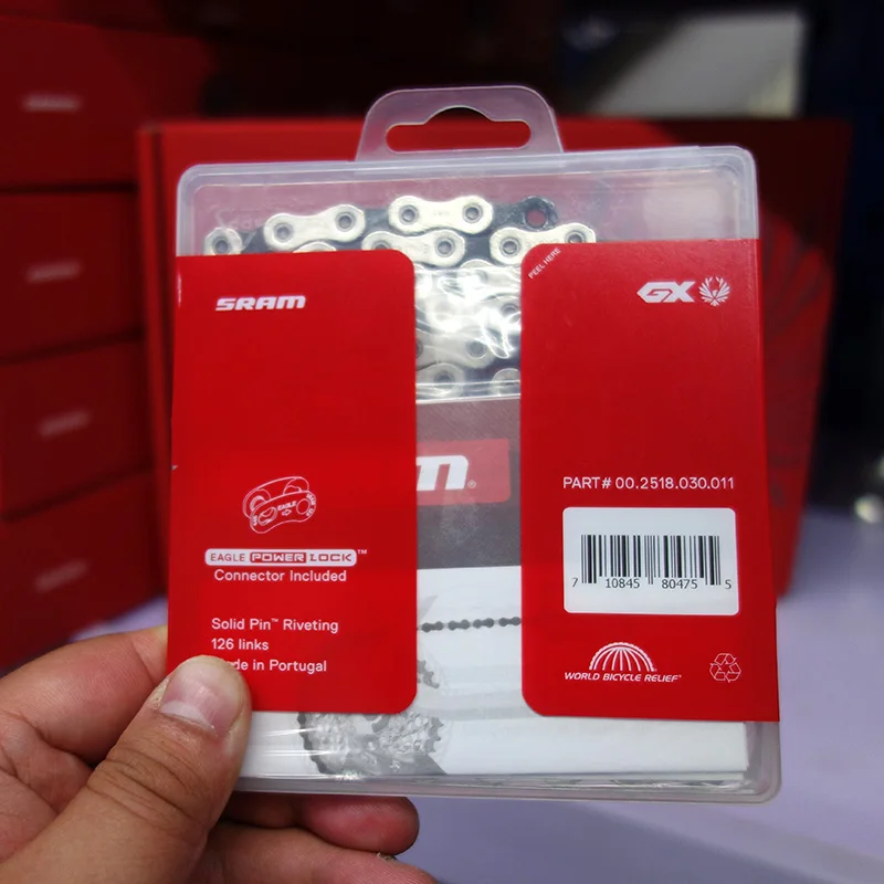 SRAM GX EAGLE 12 скоростей MTB велосипедная цепь 126 звеньев с разъемом блокировки питания
