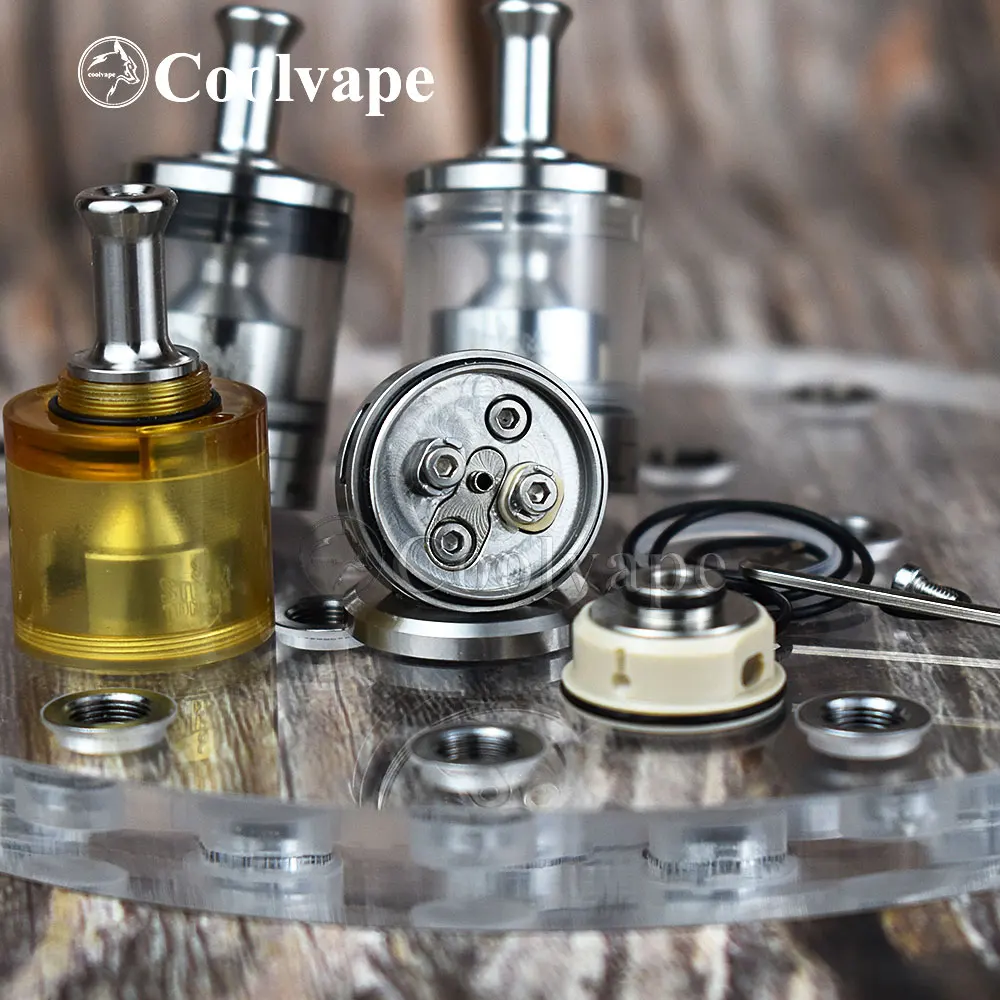 Coolvape SteamTuners Dvarw FL MTL 22 мм rta Top Fill Nano Kit с дрип-типом Taifun gtr вместимостью 2 мл материал