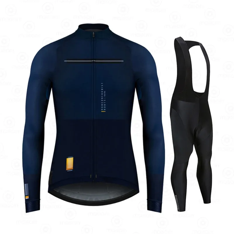 

Весна 2021, комплект велосипедной одежды из Джерси с длинным рукавом, униформа для горного велосипеда, Мужская термальная флисовая велосипед...
