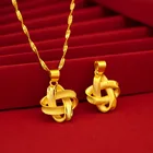 Ожерелье с подвеской из настоящего 18-каратного золота с китайским узлом, модный дизайн с листьями, цепочка 999 для женщин, Изящные Ювелирные изделия, подарки