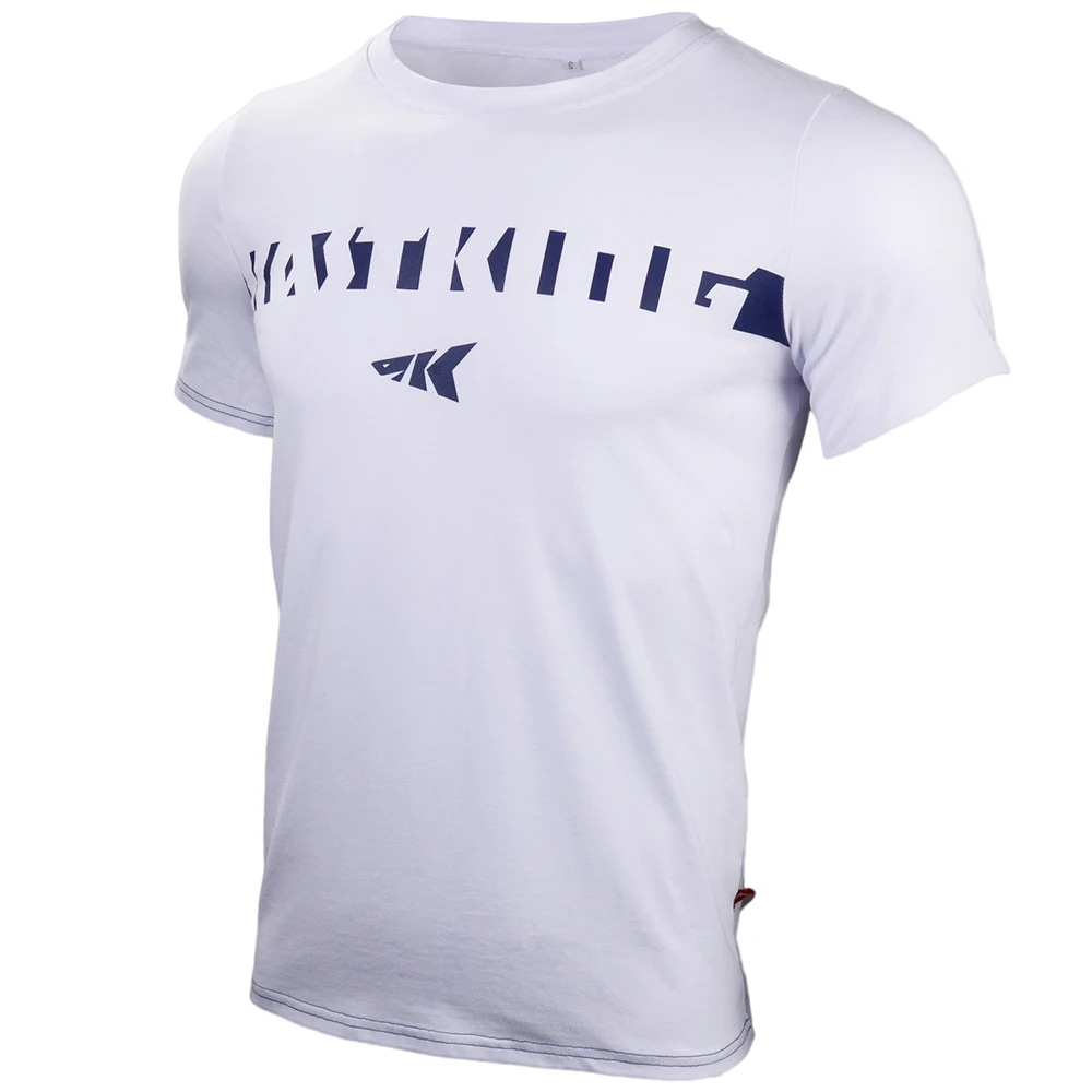 T-Shirt-03 White KastKing футболка с круглым вырезом для мужчин или женщин для рыбалки с коротким рукавом для спорта на открытом воздухе одежда для рыбалки белого и синего цветов - Цвет: T-Shirt-03 White