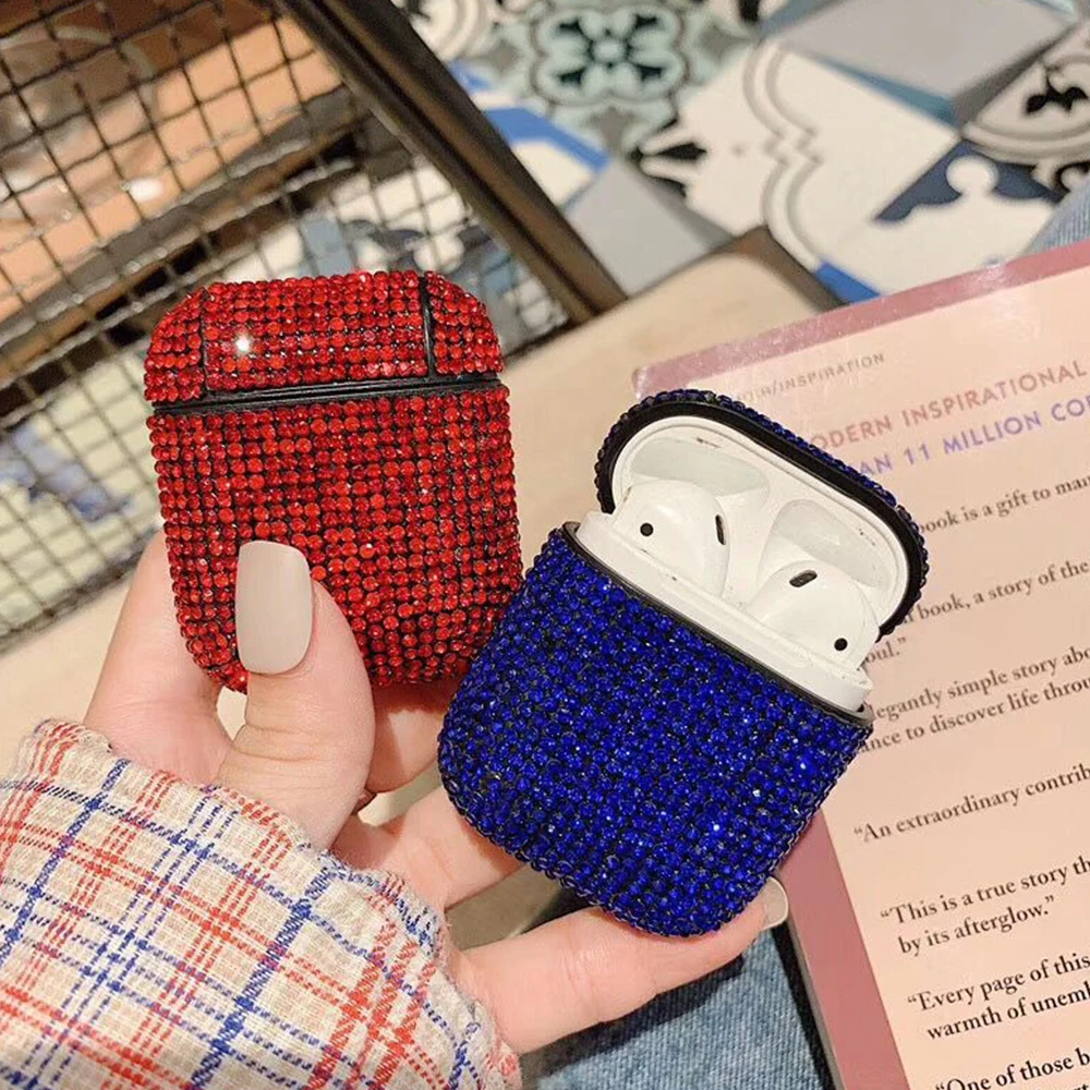 HOT SALE CASE For airpods water drill case FOR Apple Wireless Bluetooth headset with | Электроника