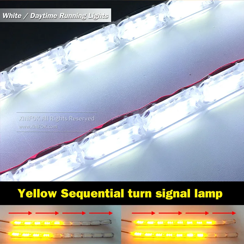 2 шт. водонепроницаемый гибкий светодиодный светильник s Новое поступление