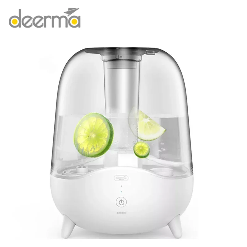 White Mijia Deerma 5L увлажнитель воздуха прозрачный аквариум офис Домашний ароматерапия humifador немой распыляющий увлажнитель воздуха DEMF325 - Цвет: White