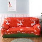 Рождественский всесезонный Универсальный Эластичный чехол для дивана с полным покрытием, полноразмерный чехол для подушки, чехол для дивана, чехол для дивана, шезлонг