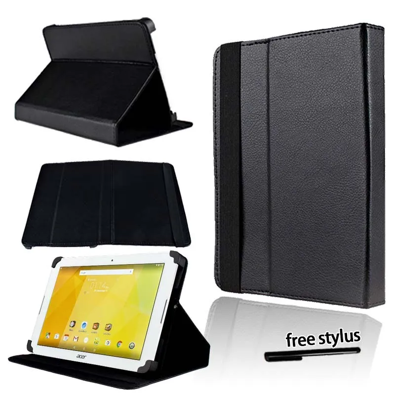 KK&LL для acer Iconia One 10 B3-10 B3-A20 A30 A40 A40FHD A50 A50FHD-кожаный чехол-подставка для планшета+ Бесплатный стилус