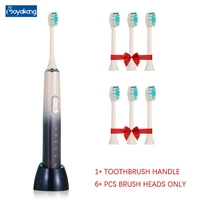 boyakang sonic electric toothbrush rechargeable induction charging 5 modes ipx8 waterproof dupont bristles smart timing