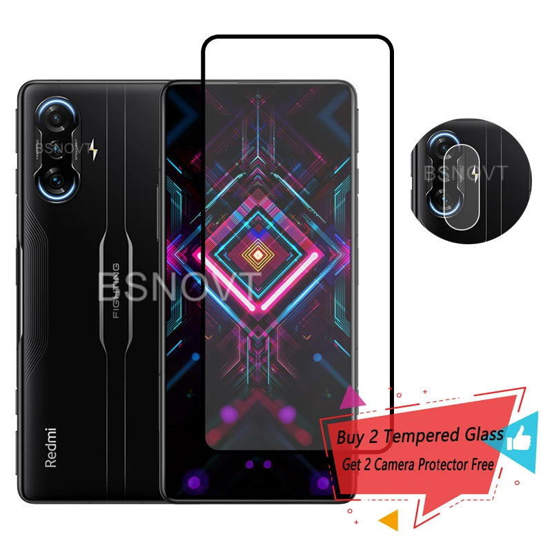 Стекло для Xiaomi Redmi K40 защита игрового экрана закаленное стекло игровое объектив