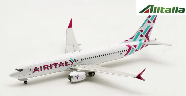 Inflight AIRITALY BOEING 737 8 MAX 1/200 литье под давлением модель самолета| |
