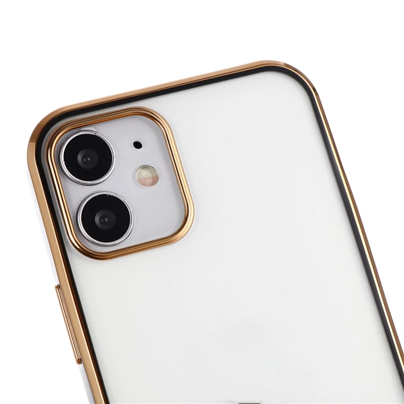 

Luxury Candy Color Electroplating Frame Shockproof Phone Case For IPhone 12 11 Pro Max XS XSMax XR X SE 8 7 Plus