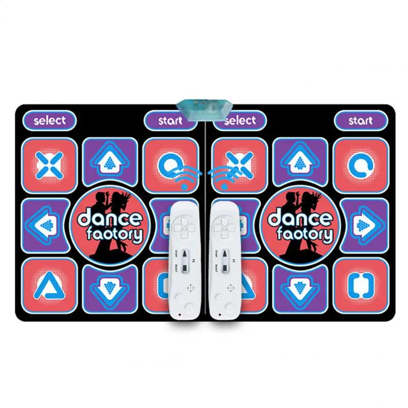 Лидер продаж! ТВ ПК компьютер 3D двойной танцевальный коврик Домашний комнатный