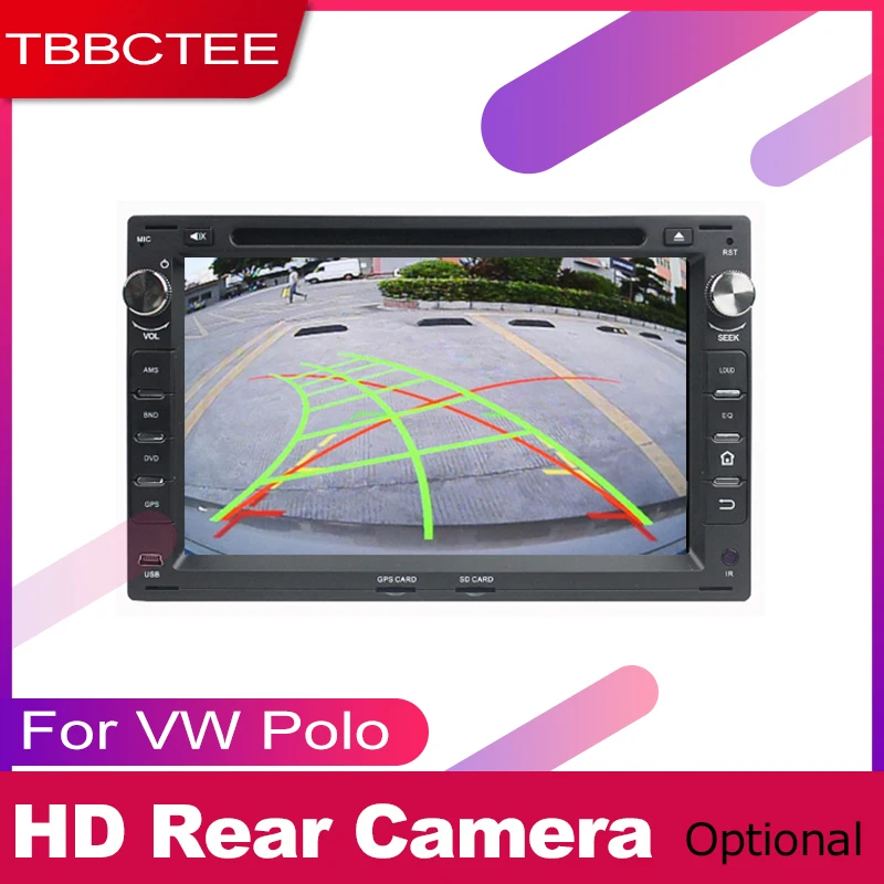 Автомобильный DVD плеер TBBCTEE 2 DIN GPS навигация для Volkswagen VW Polo MK4 2005 ~ 2009 Android