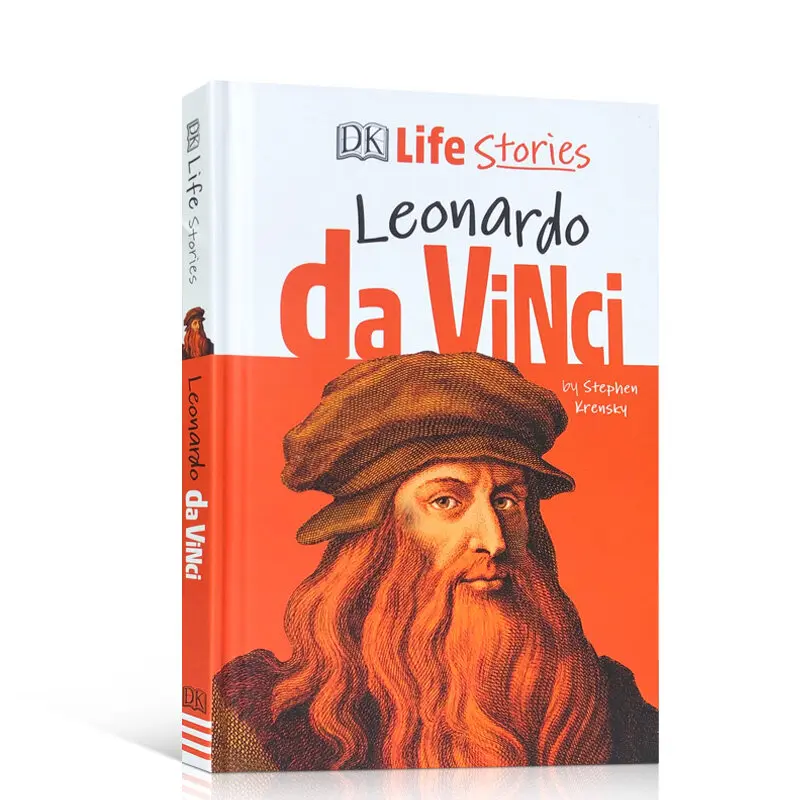 

DK Life Stories Leonardo Da Vinci Original English Children's Story Hardcover Book