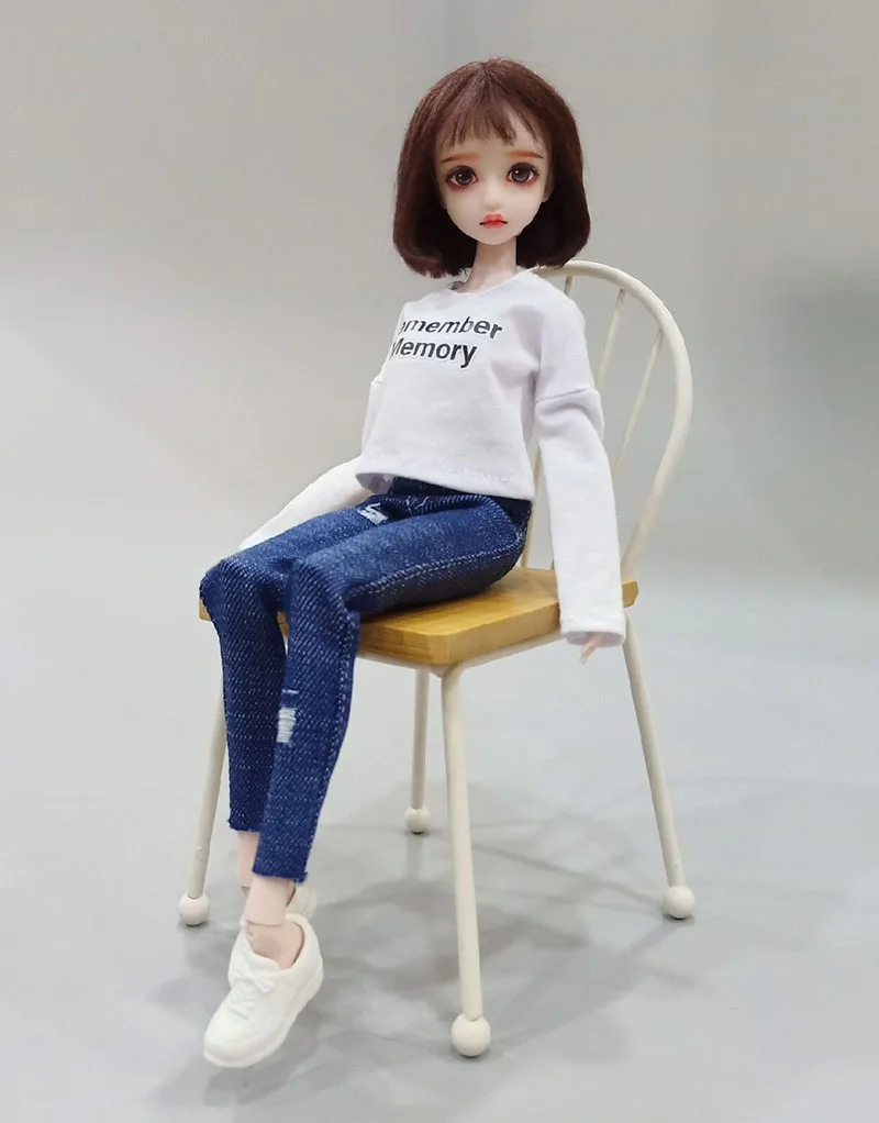 Кукла Blyth одежда мода джинсы/рубашка с длинным рукавом для брюки 1/6 аксессуары