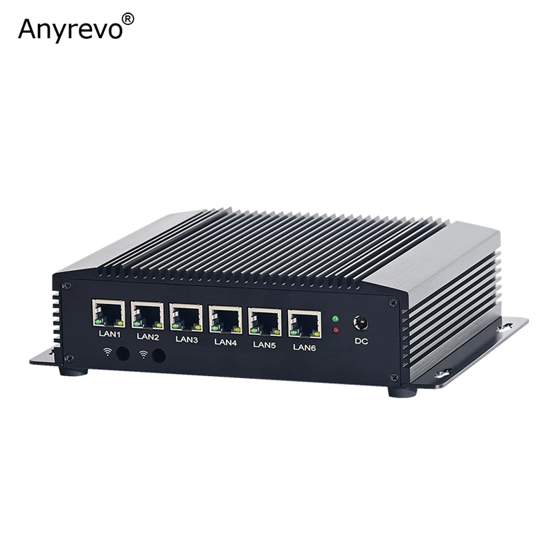 Мягкая маршрутизатор Intel 2955U i3 4005U 6157U i5 4200U 8265U с 6 LAN Сетевая карта intel Gigabit NIC для pfSense