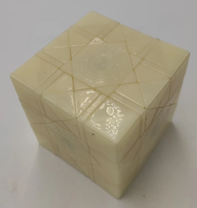Dayan Bagua Cube Stickerless/Primary/Transprent оранжевый куб головоломка Cubo Magico образовательная