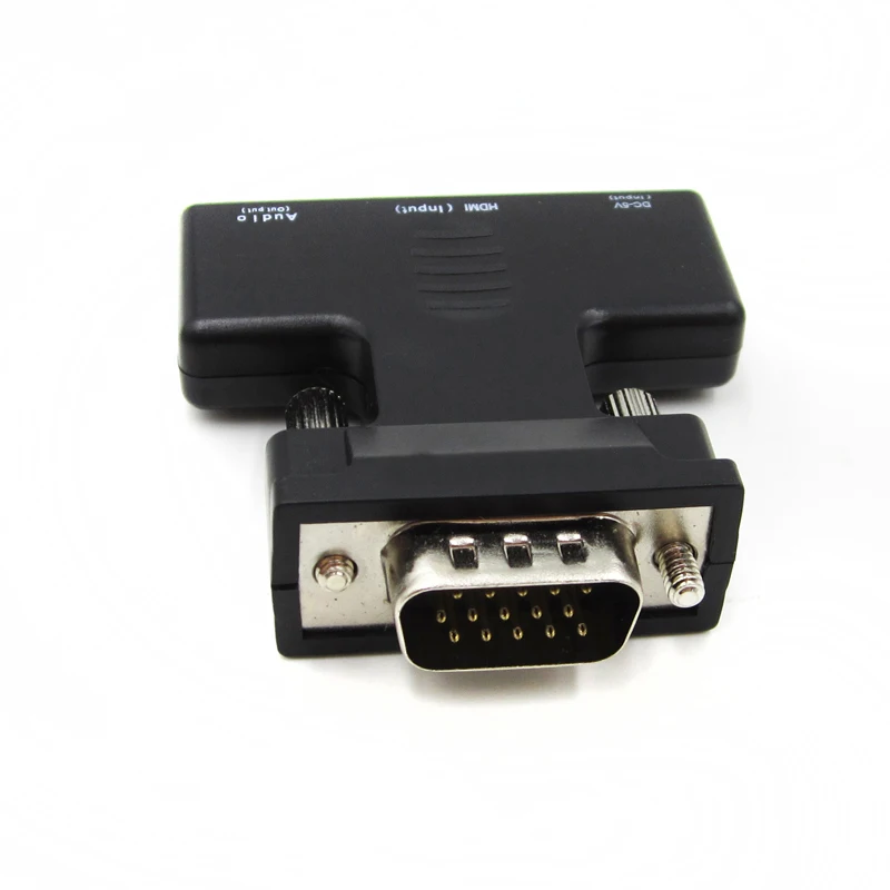 Новый Переходник HDMI мама-VGA папа + аудиоадаптер с поддержкой выхода сигнала 1080P