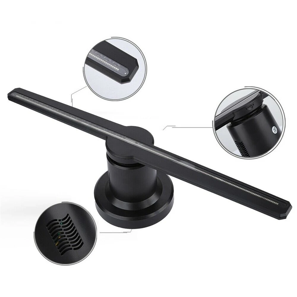 3D голографический проектор голограмма светодиодный дисплей вентилятор