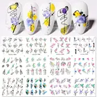 12 шт.лист, наклейки для ногтей