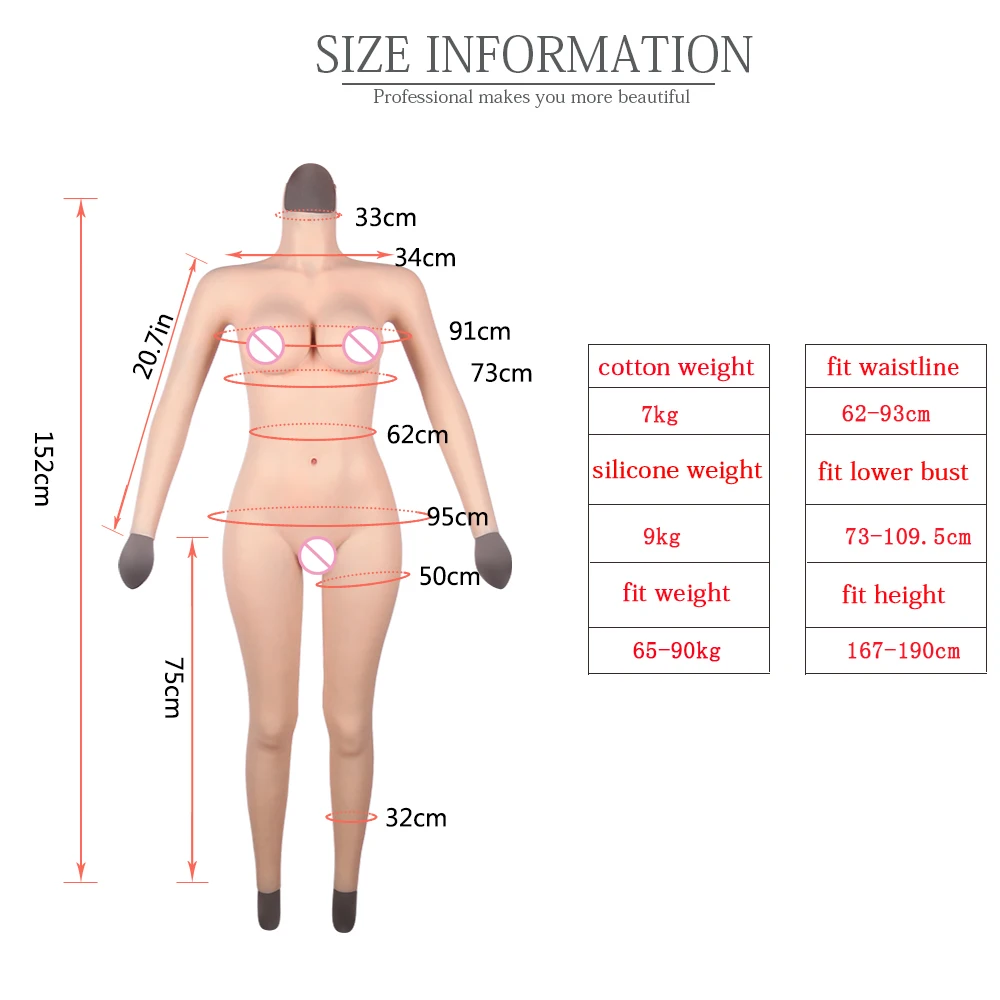 Полностью силиконовый/хлопковый боди Реалистичная искусственная вагина