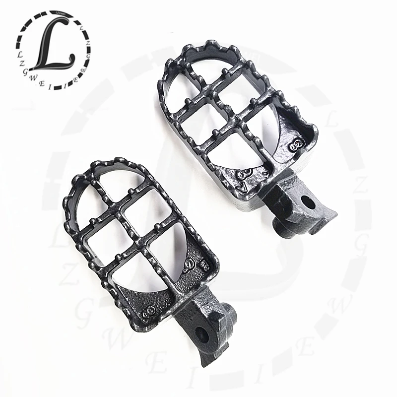 

Подножки для мотоцикла Honda XR50R XR70 XR80 XR100 Kawasaki KLR650 стальные Подножки подножки педали подножки