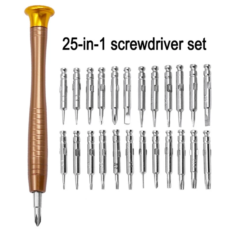 

Mini 40 in 1 Precision Screwdriver Bits Kit Set Phone Laptop Mobile Maintenance Repair Tool Tiny Professional Gadget