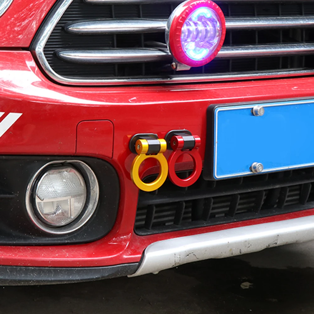 Автомобильный прицеп сцепка буксировочный крючок ABS декоративные наклейки для