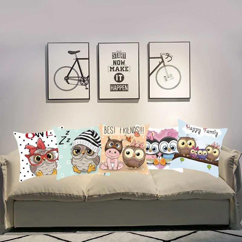 Лидер продаж декоративная наволочка в виде совы|Наволочка| |