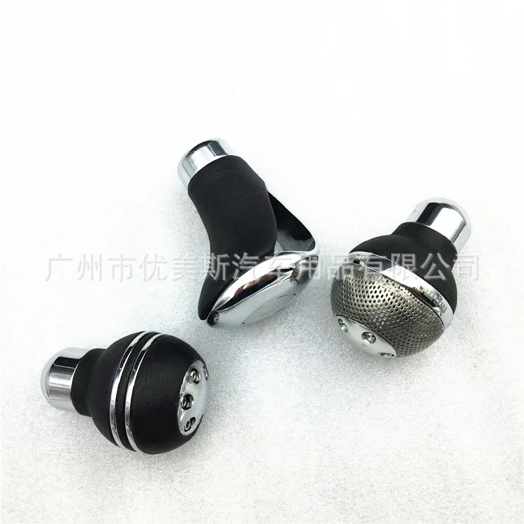 Универсальная ручная ручка переключения передач MT из искусственной кожи MOMO