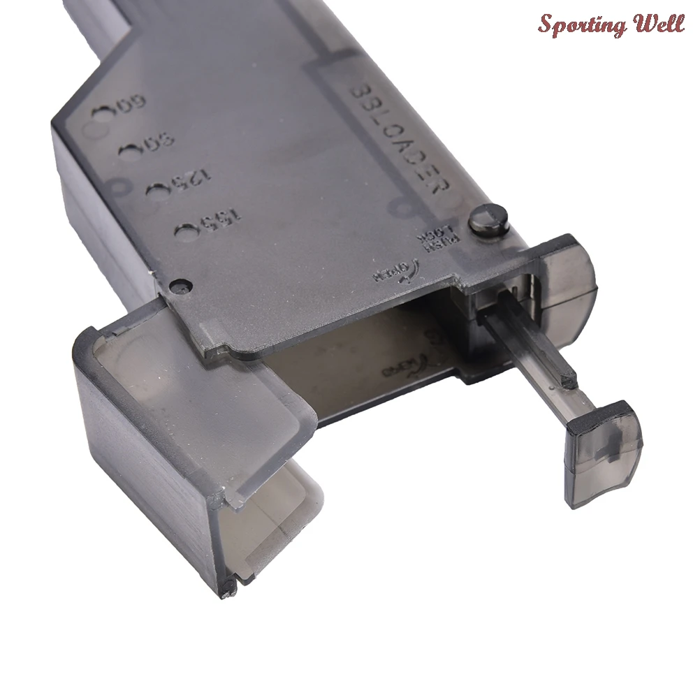 

Loader Speed Plastic Loader Hunting Large Quick Speedloader Combat Magazine BB Loader 200 Rounds Capacity