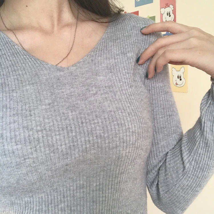 

Real Shot Cost-Effective Chic2021 Autumn Top Sweater for Women