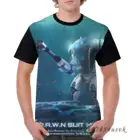 Женская футболка с забавным рисунком, футболка с коротким рукавом и надписью креветка, повседневная, Мужская футболка с рисунком