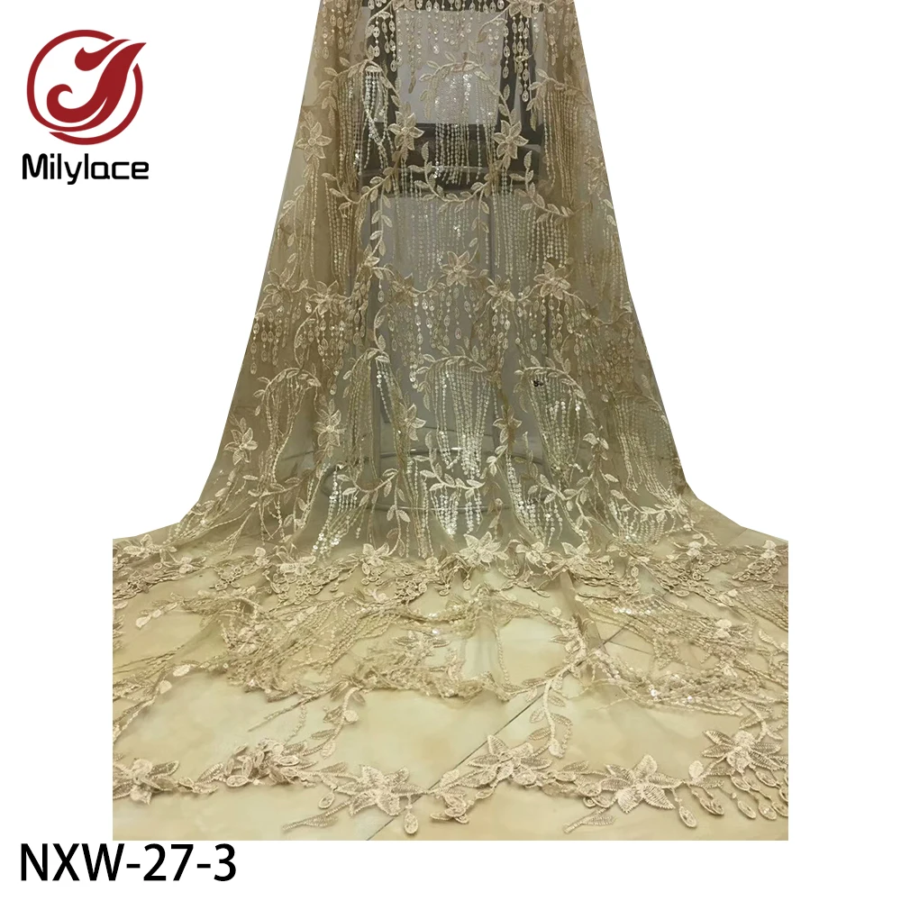 2020 африканские кружевные вышитые свадебные нигерийские шнурки ткань высокого