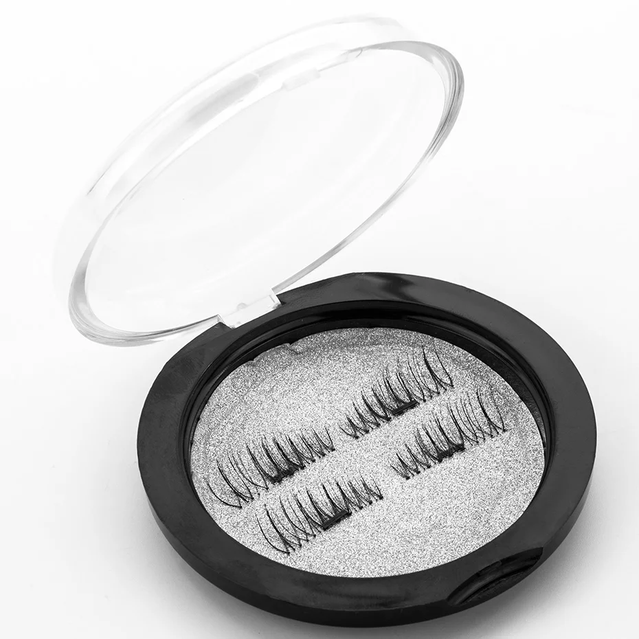 Genailish Новое поступление искусственные натуральные длинные магнитные ресницы