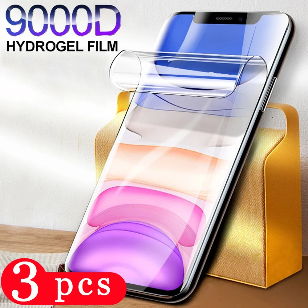 Гидрогелевая пленка для iPhone 12 mini 11 pro XS Max 8 7 X XR 6 6S plus SE 2020 3 шт. | Мобильные телефоны и