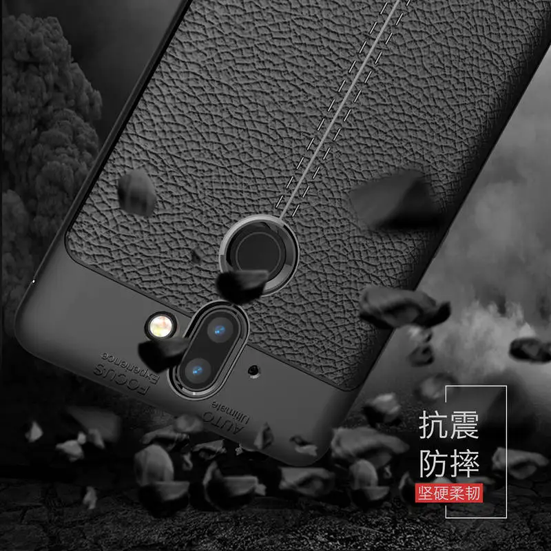 Роскошный бронированный чехол для телефона Nokia 2 3 5 6 7 8 9 силиконовый Чехол Fundas Capa |