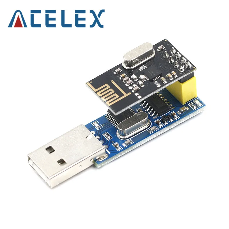 Новая плата адаптера CH340T с USB на последовательный порт + 2 4G NRF24L01 беспроводной
