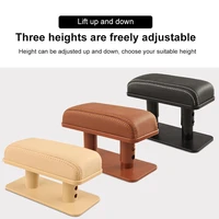 universal adjustable car armrest left elbow support anti fatigue pad cushion relieve drivers arm fatigue
