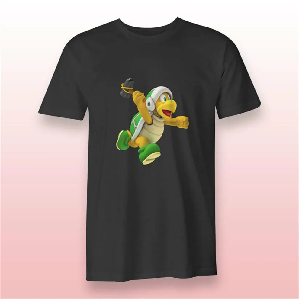 

Hammer Bros Brothers Black Men'S Tees Size S-3Xl T-Shirts Regular Streetwear Funny Tee Shirt