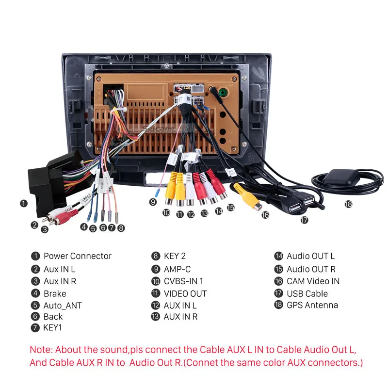 Автомагнитола Seicane мультимедийный проигрыватель 2 din на Android 10 0 1 дюйма с GPS для